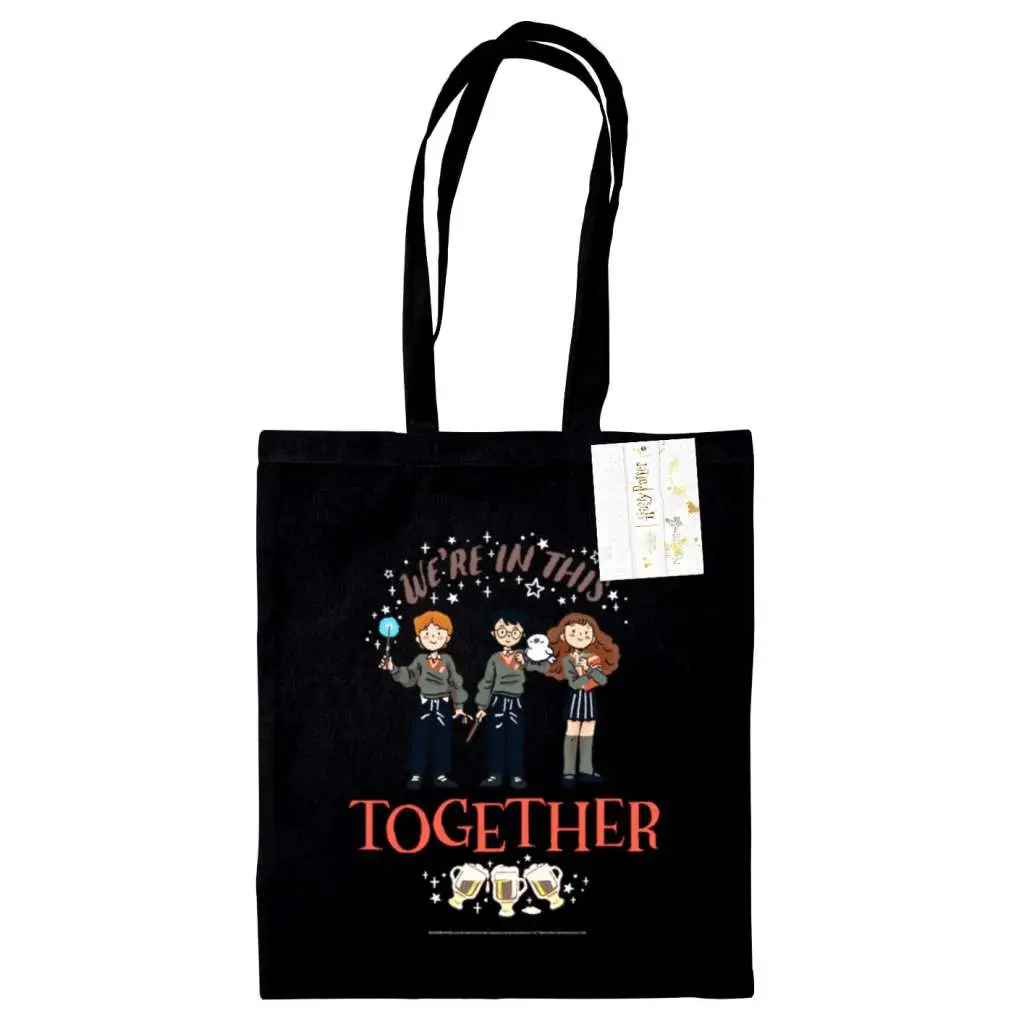 HARRY POTTER - Together Black Tote Bag - Figurine
